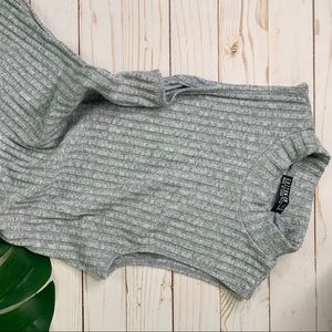 SOLD | Mock neck blouse